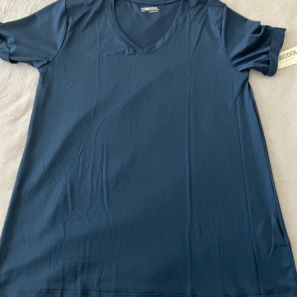 Navy Active Tee - Cool Comfort